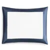 Sferra Casida Standard Sham In White Delft