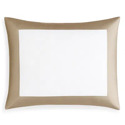 Sferra Casida Standard Sham In White/oat