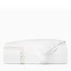 Sferra Catena Duvet Cover, King In White/sand