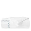 Sferra Catena Duvet Cover, King In White/sea