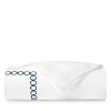 Sferra Catena Duvet Cover, Twin In White/navy