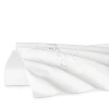 Sferra Catena Flat Sheet, Twin In White/luna