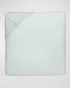 Sferra Celeste Fitted Sheet In Silversage