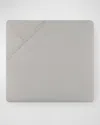 Sferra Celeste King Fitted Sheet In Gray