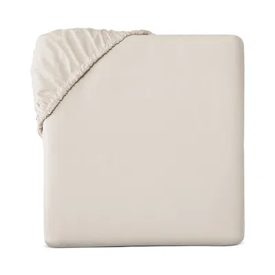 Sferra Celeste Fitted Sheet, Queen In Bone