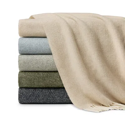 Sferra Cervino Wool-cashmere Throw Blanket In Multi