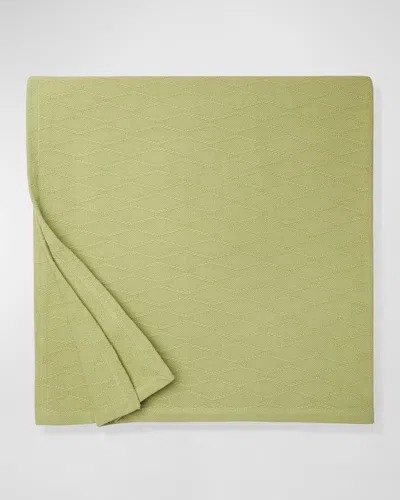 Sferra Cetara Full/queen Blanket In Green
