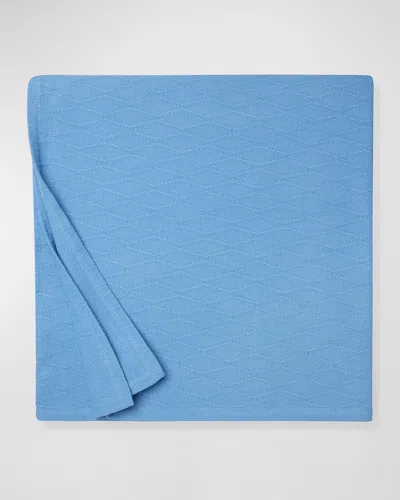 Sferra Cetara King Blanket In Blue