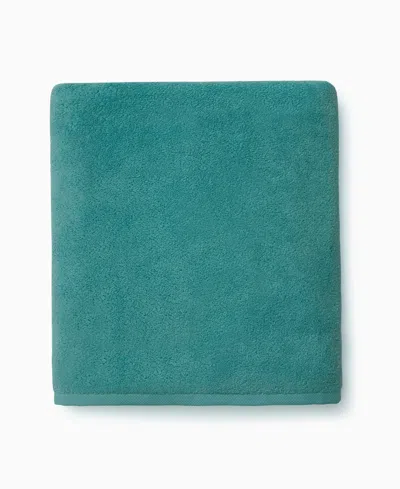 Sferra Cielo 100% Cotton Bath Towel, 30" X 60" In Green