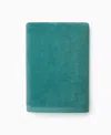 Sferra Cielo 100% Cotton Hand Towel, 20" X 30" In Green