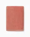 Sferra Cielo 100% Cotton Hand Towel, 20" X 30" In Orange