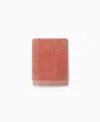 Sferra Cielo 100% Cotton Washcloth, 12" X 12" In Orange