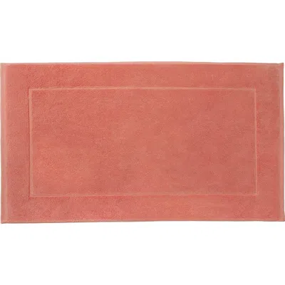 Sferra Cielo Cotton Bath Mat In Coral