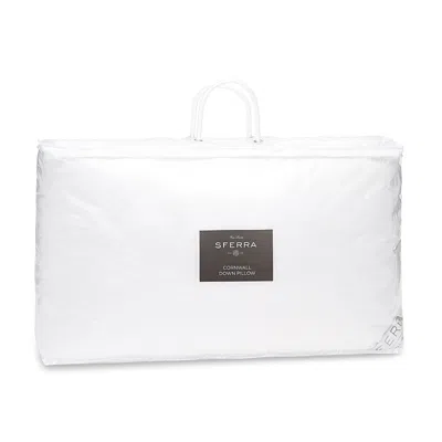 Sferra Cornwall Soft Down Pillow, King In White