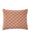 Sferra Cotton Edna King Duvet Cover In Red