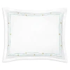 Sferra Diamantini Sham, Continental In White/aqua