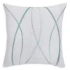 Sferra Dinami Decorative Pillow, 20 X 20 - Exclusive In White/aqua