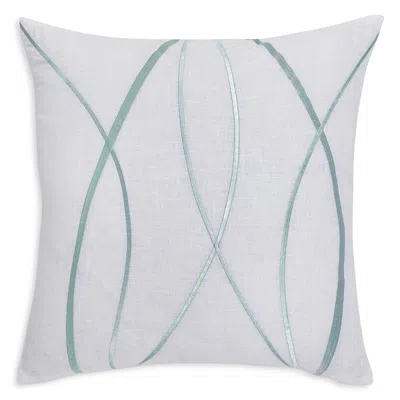 Sferra Dinami Decorative Pillow, 20 X 20 - Exclusive In White/aqua