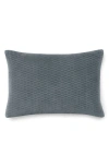Sferra Drezzo Velveteen Accent Pillow In Bluestone