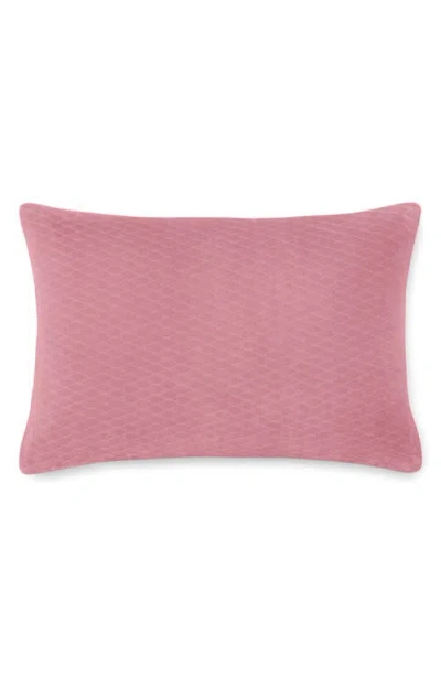 Sferra Drezzo Velveteen Accent Pillow In Pink