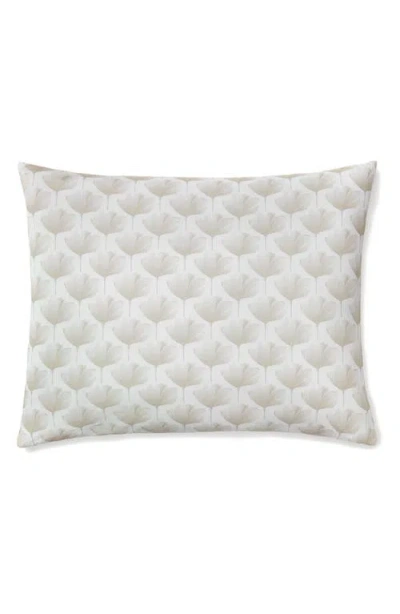Sferra Edna Reversible Cotton Boudoir Sham In Gray