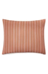 Sferra Edna Reversible Cotton Sham In Red