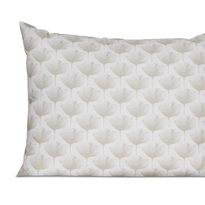 SFERRA EDNA REVERSIBLE GINKGO LEAF SHAM, STANDARD