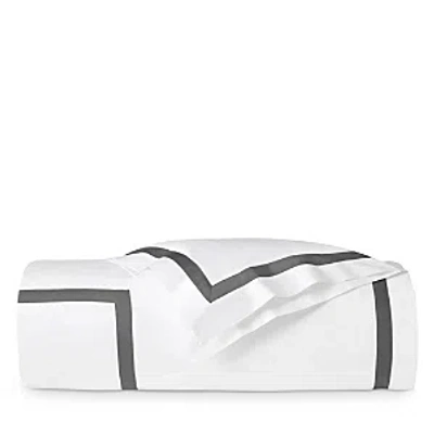 Sferra Estate Duvet Cover, Full/queen In White/charcoal