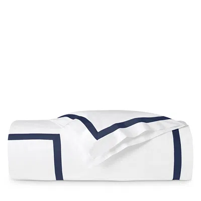 Sferra Estate Duvet Cover, King In White/navy