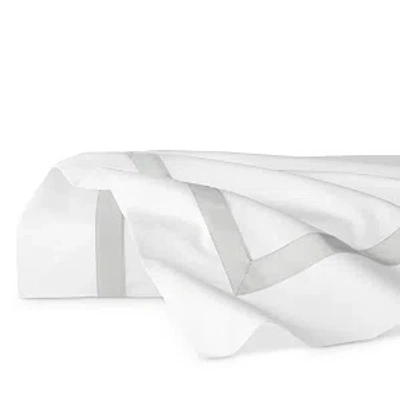 Sferra Estate Flat Sheet, Full/queen In White/luna