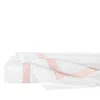 Sferra Estate Flat Sheet, Full/queen In White/petal