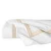 Sferra Estate Flat Sheet, Full/queen In White