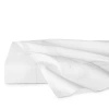 Sferra Estate Flat Sheet, Full/queen In White