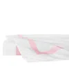 Sferra Estate Flat Sheet, King In White/carnation