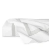 Sferra Estate Flat Sheet, King In White/luna