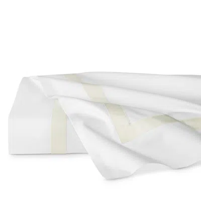 Sferra Estate Flat Sheet, Twin In White/ivory