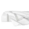 Sferra Estate Flat Sheet, Twin In White/luna