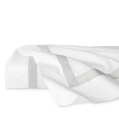 Sferra Estate Flat Sheet, Twin In White/luna