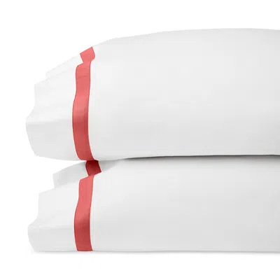 Sferra Estate Pillowcase Set, King In Red