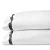 Sferra Estate Pillowcase Set, King In White
