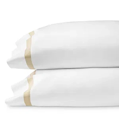 Sferra Estate Pillowcase Set, King In White/sand