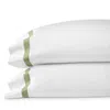 Sferra Estate Pillowcase Set, King In White/willow