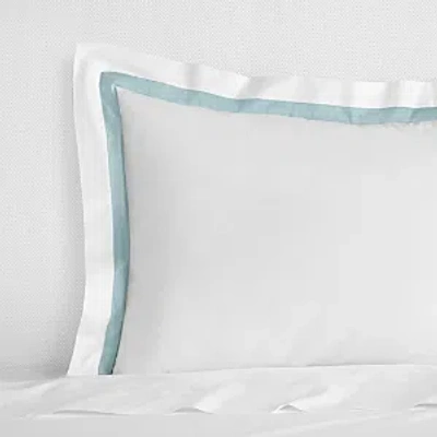 Sferra Estate Sham, Boudoir In White/pool