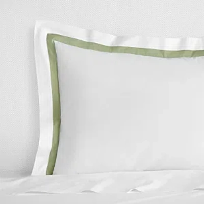Sferra Estate Sham, Euro In White/willow