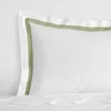 Sferra Estate Sham, King In White/willow