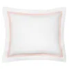 Sferra Estate Sham, Standard In White/petal