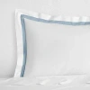 Sferra Estate Duvet & Sham Collection In White Sea