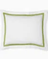 Sferra Estate Woven Cotton Boudoir Sham, 12" X 16" In White
