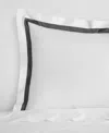 Sferra Estate Woven Cotton Boudoir Sham, 12" X 16" In White