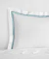 Sferra Estate Woven Cotton Boudoir Sham, 12" X 16" In White